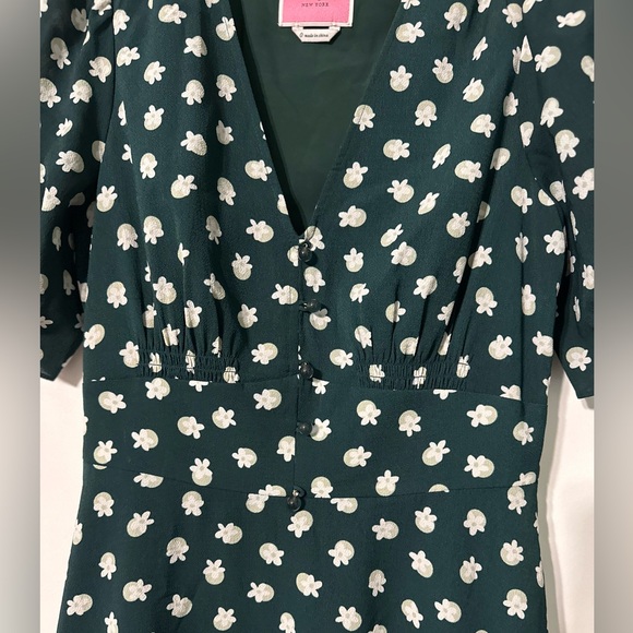 Kate Spade New York Floral Dot Dress, size 0 - Picture 5 of 9